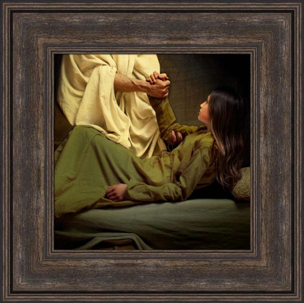 Talitha Cumi (19x19 Framed Art)