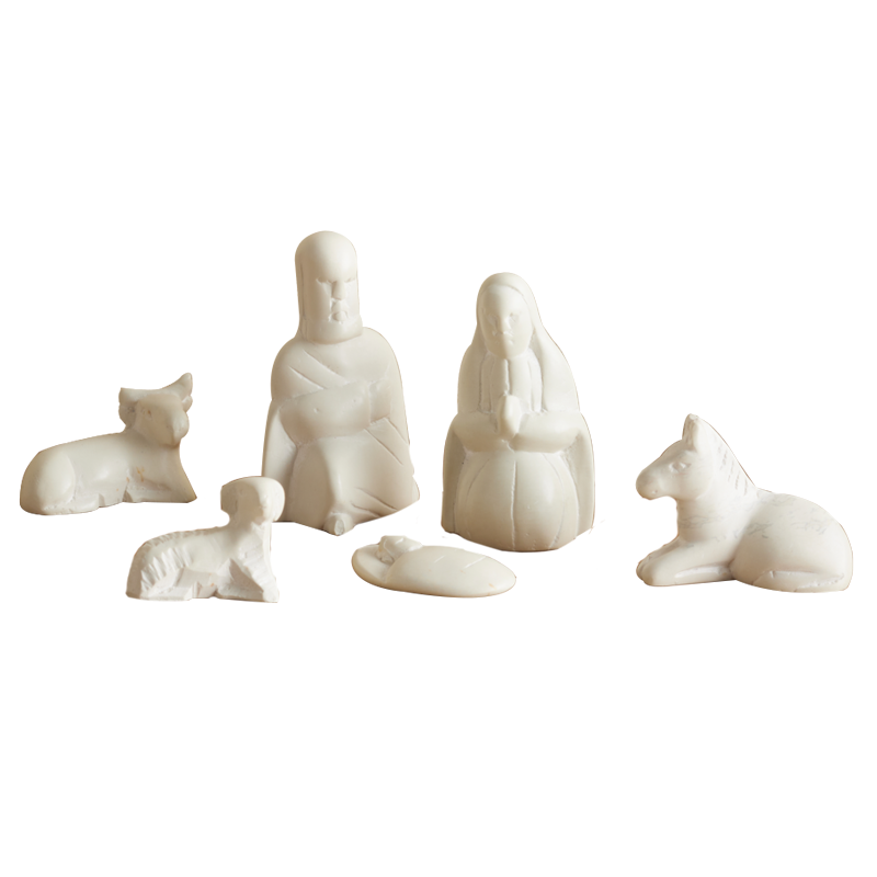 Kenyan Soapstone Nativity Animals