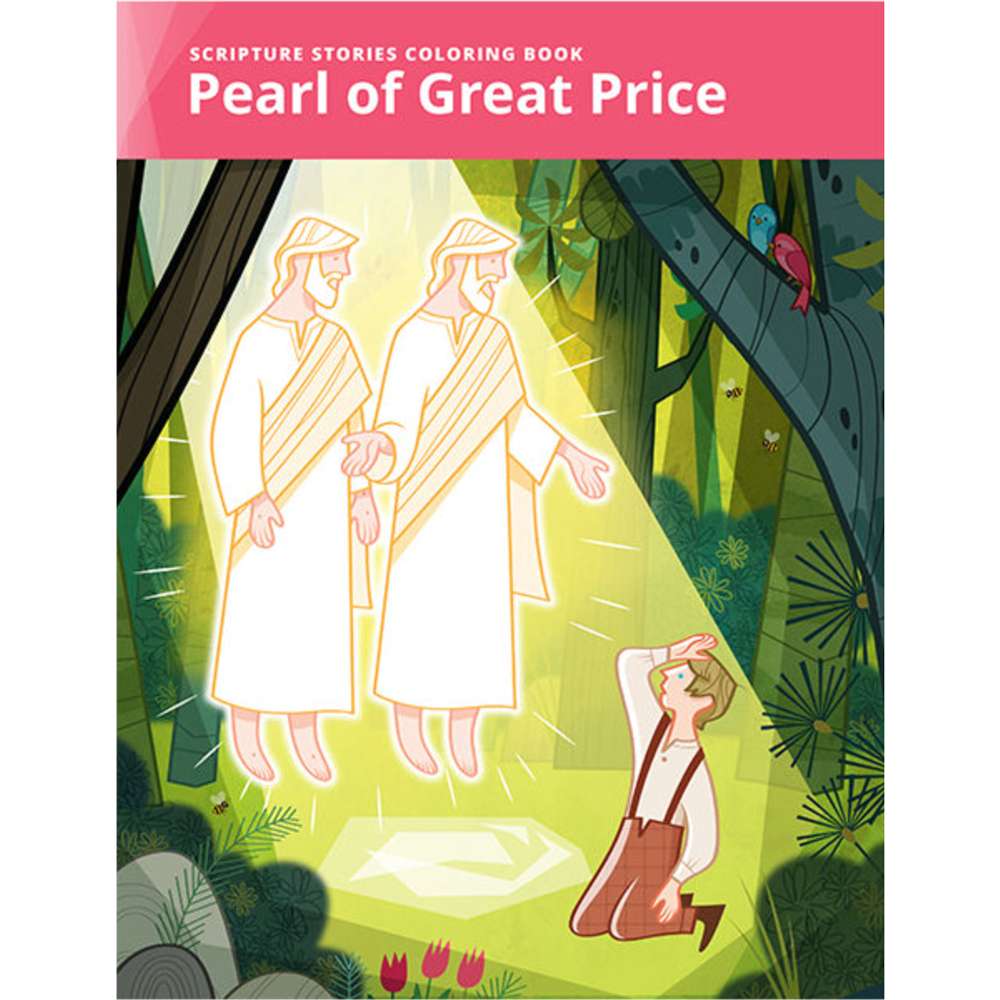 Scripture Stories Coloring Book: Pearl of Great Price
