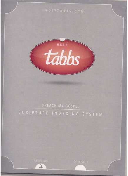 HolyTabbs Scripture Indexing System