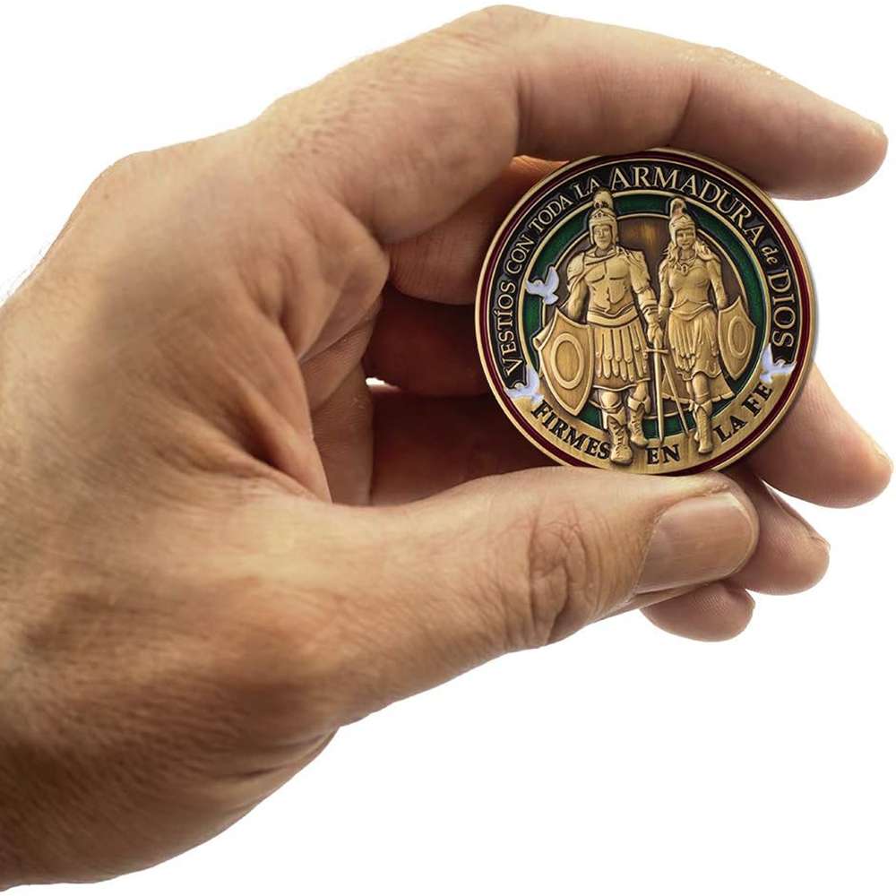 Armor of God Medallion Coin (Spanish), , large image number 3
