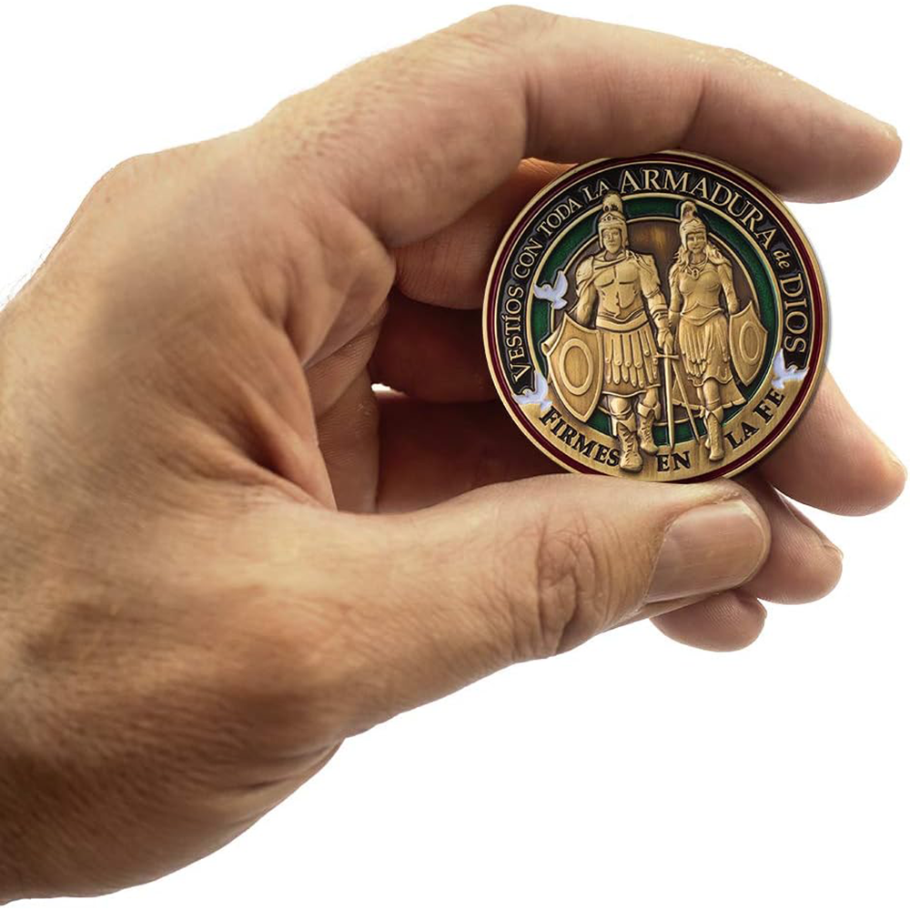 Armor of God Medallion Coin (Spanish), , large image number 3
