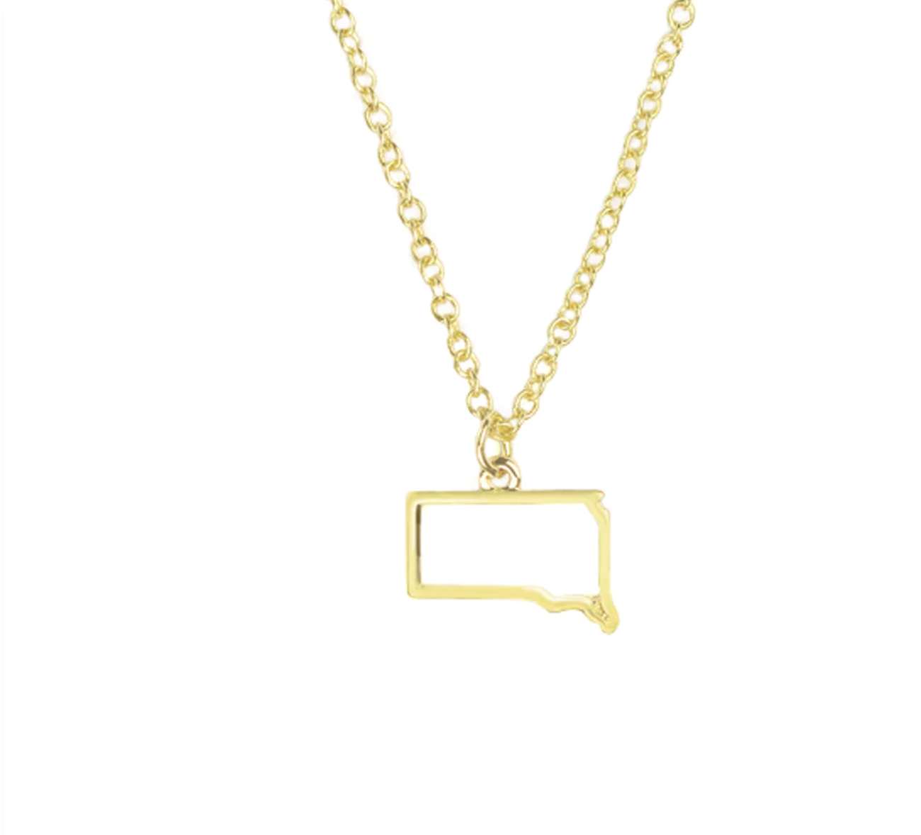 South Dakota State Necklace, , large