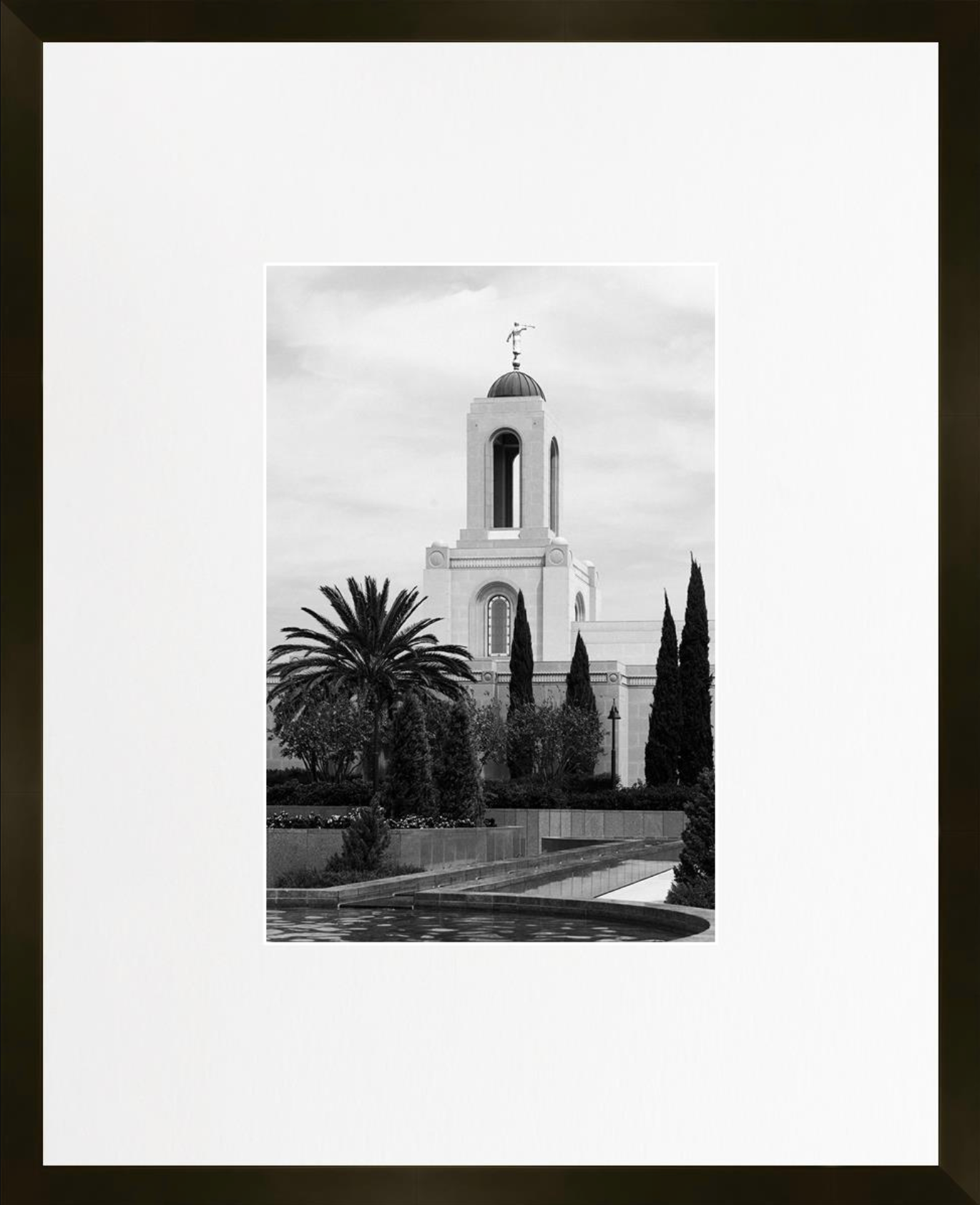 Newport Temple, Place of Peace (21x17 Framed Paper Print), , large image number 0