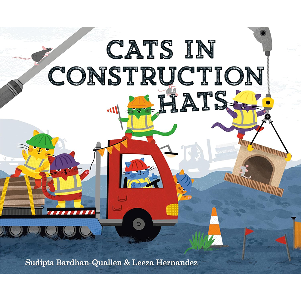 Cats in Construction Hats