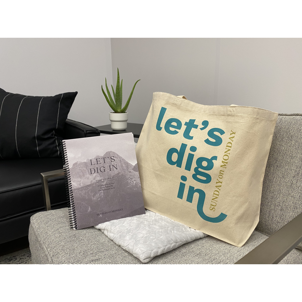 Tote Bag Let's Dig In, , large