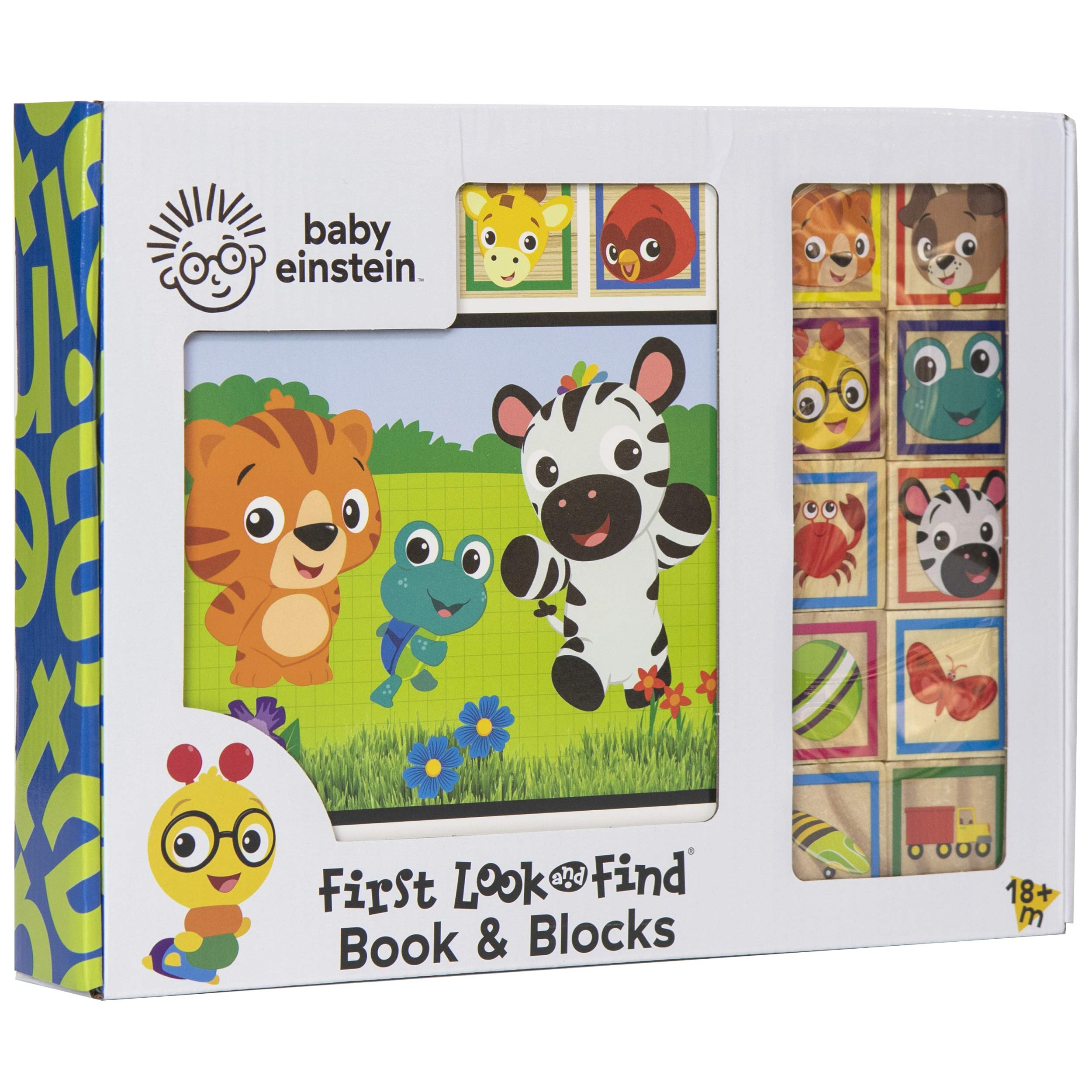 Baby Einstein: First Look and Find Book and Blocks