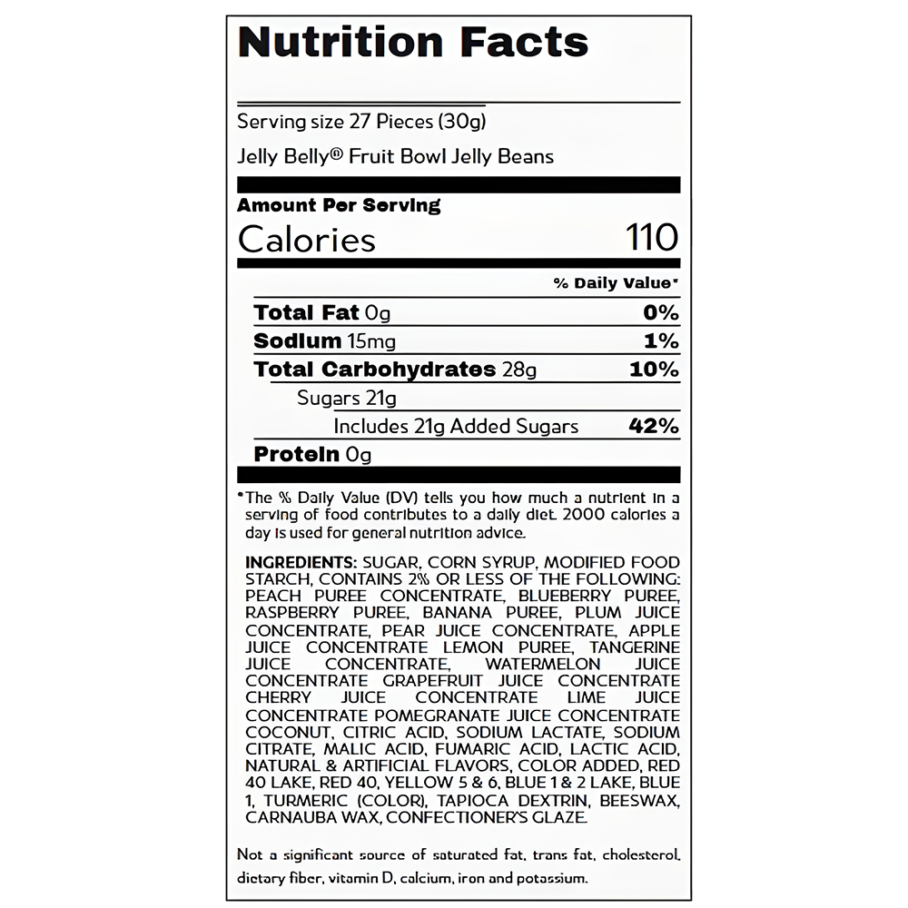 Jelly Belly Fruit Bowl 7.5 Oz Bag, , large image number 2