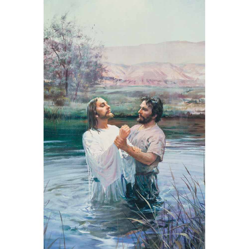 John Baptizing Jesus Program Cover, , large
