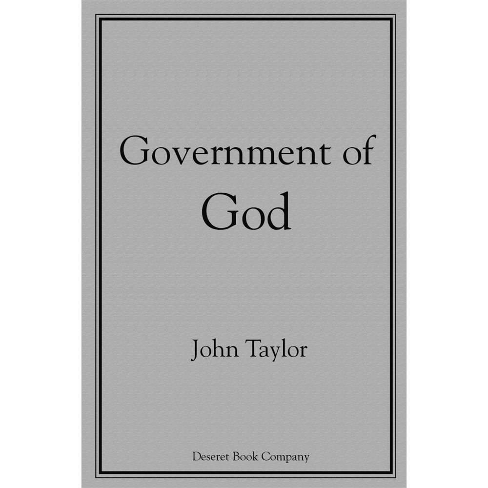 Government Of God 1