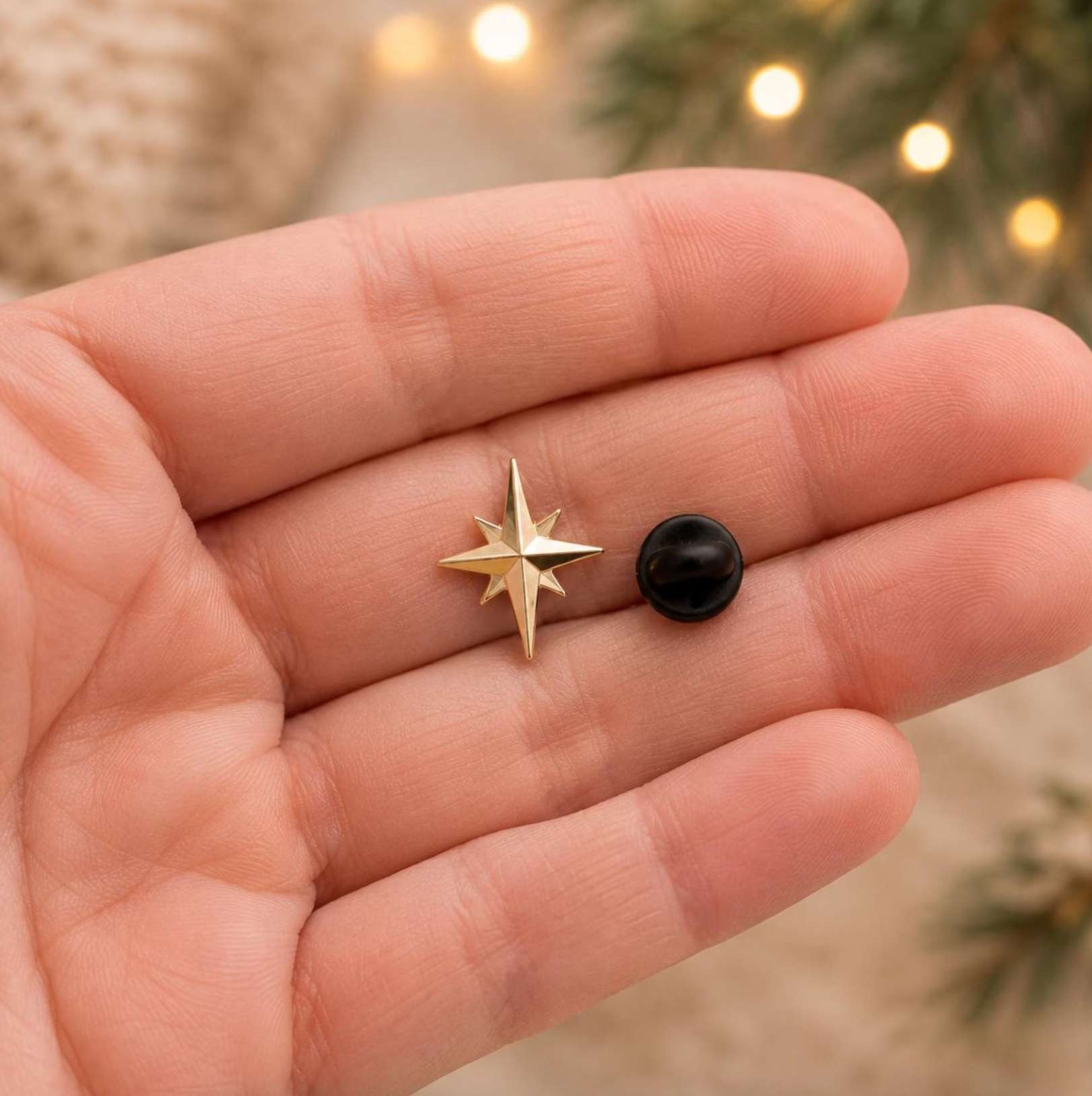 Children's Christmas Star Tie Pin, , large image number 1