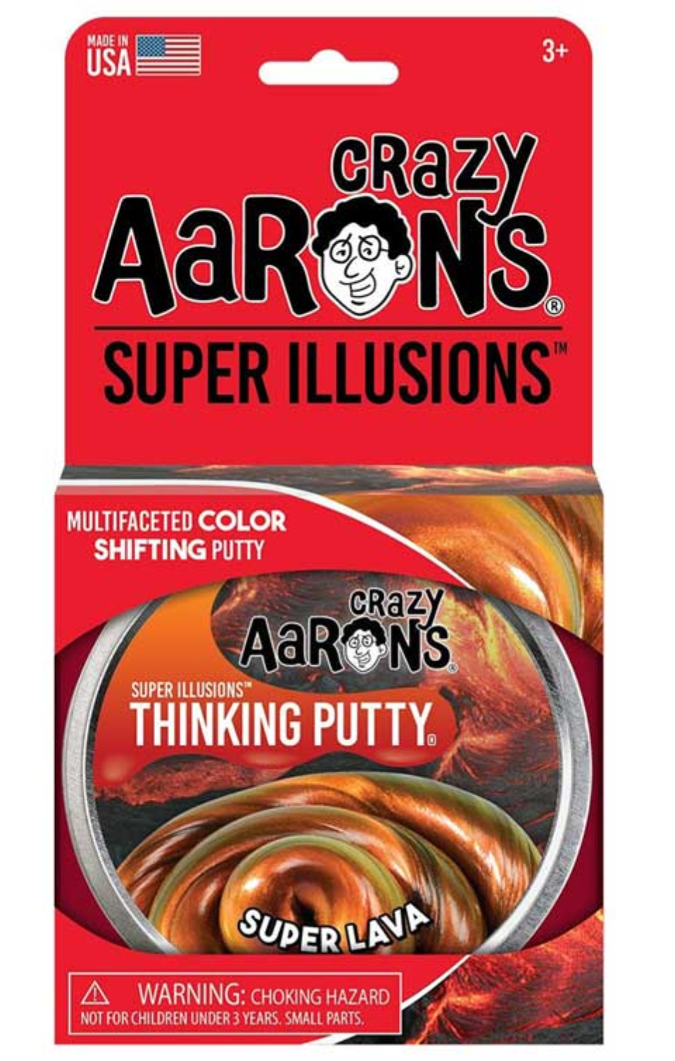 Super Illusions Super Lava Thinking Putty, , large image number 0