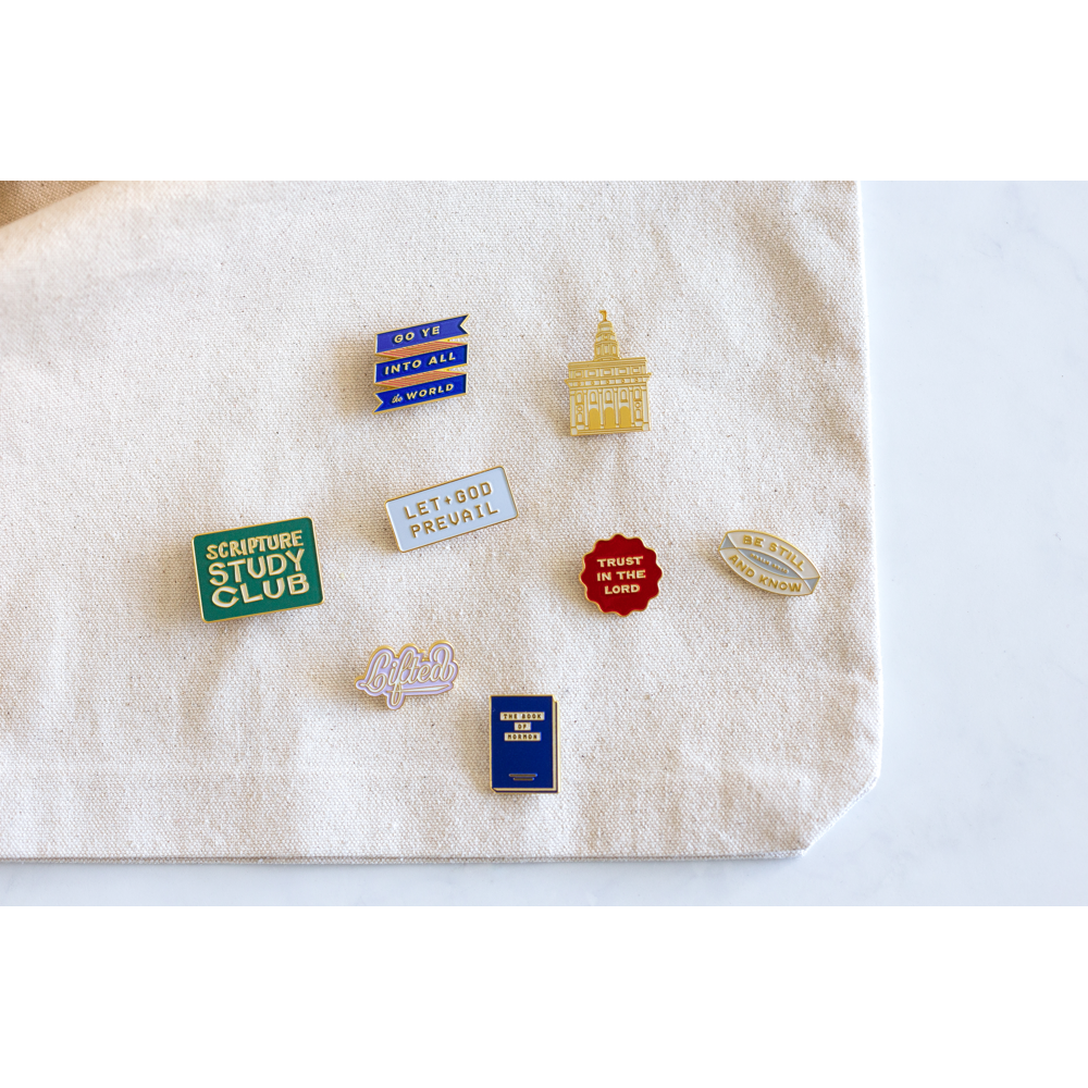 Let God Prevail Enamel Pin, , large