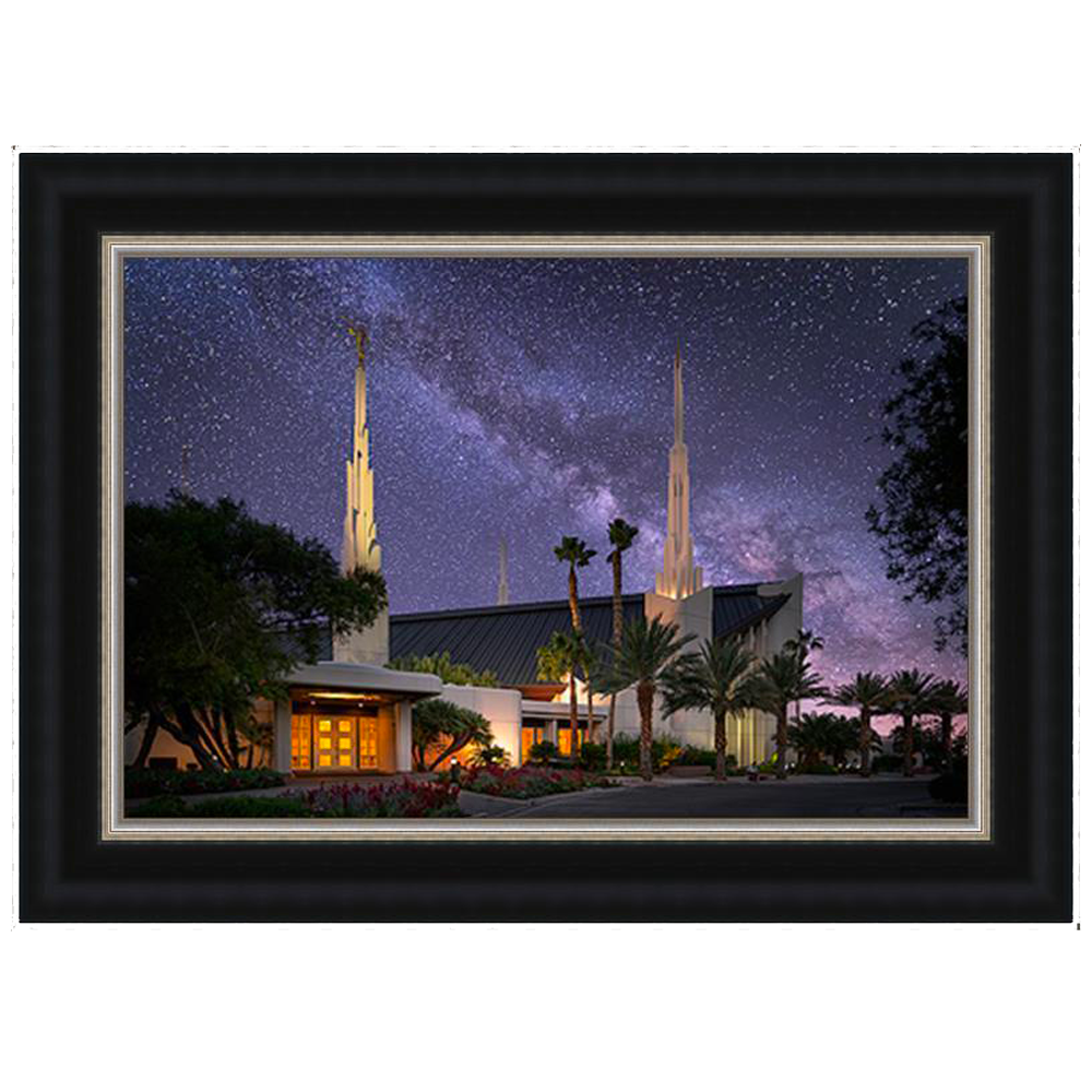 Celestial Temple Series: Las Vegas Temple (25x34 Framed Art), , large image number 0