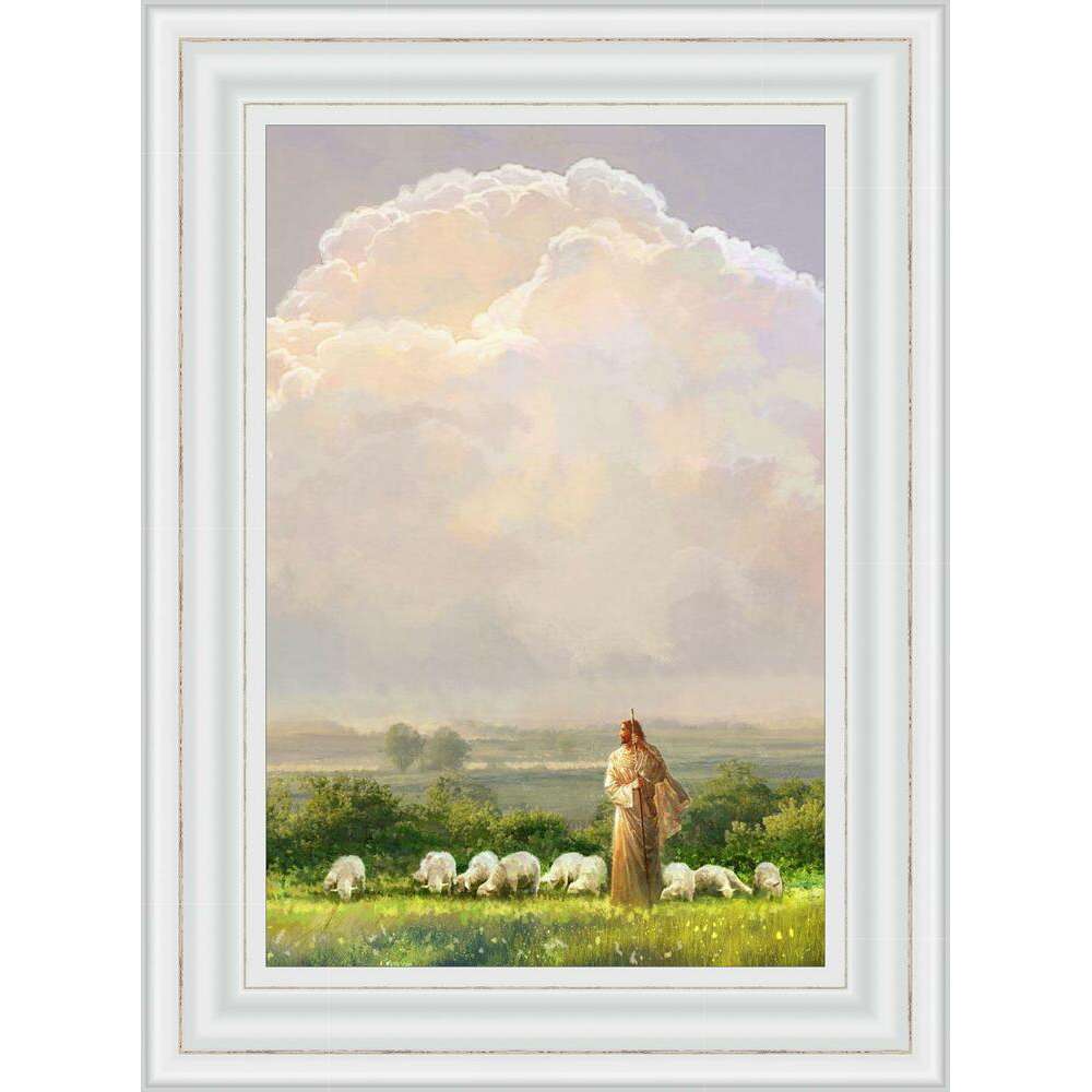 I Shall Not Want (26x35 Framed Art)