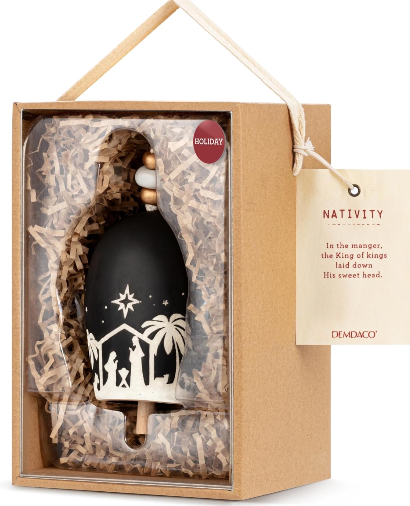 Holiday Bell Nativity Ornament, , large image number 2