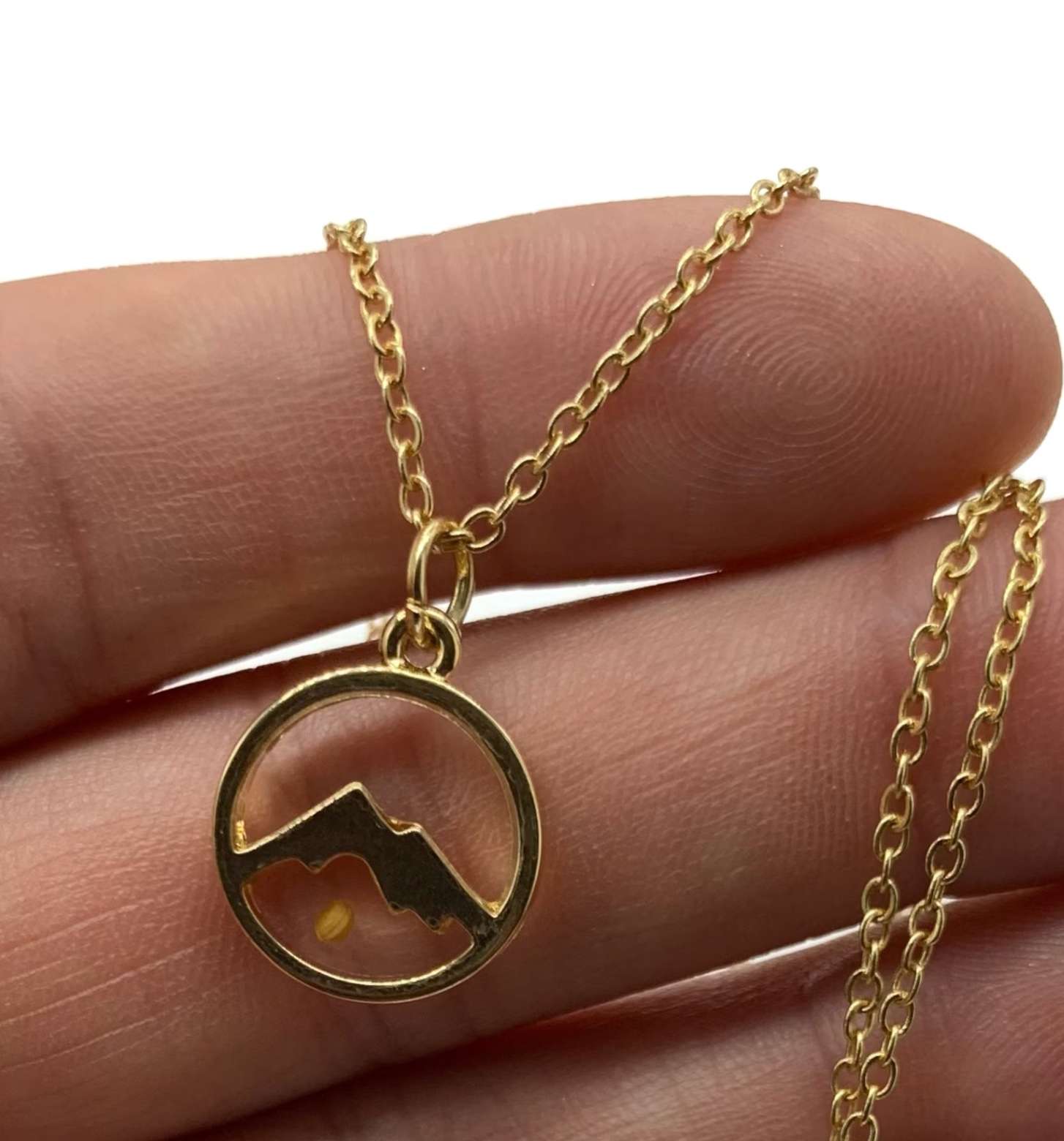 Faith Moves Mountains Mustard See Necklace, , large image number 6