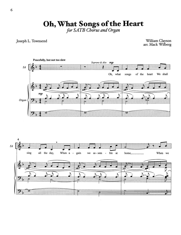 Oh, What Songs of the Heart