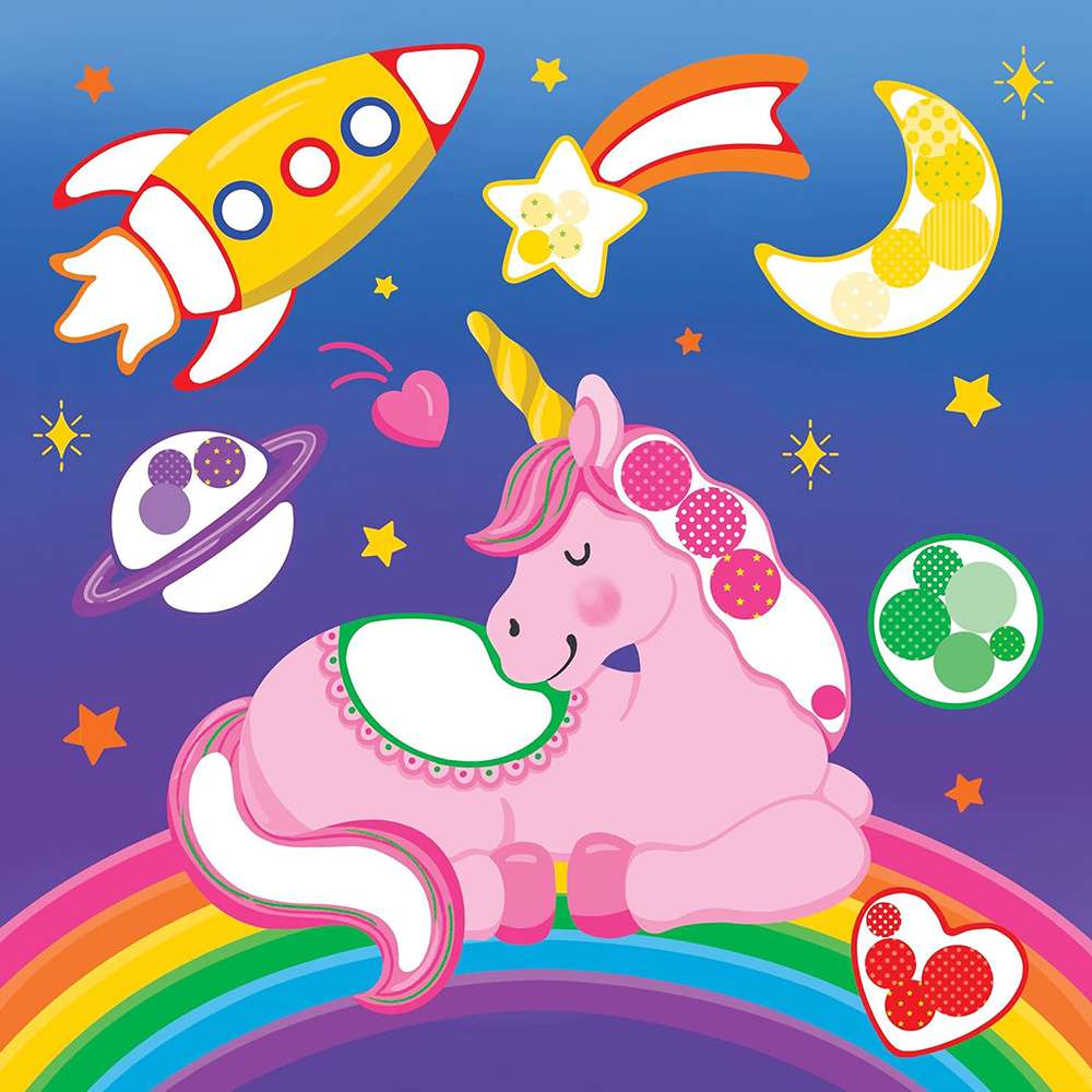 Color-By-Dots Sticker Book Unicorns, , large image number 2