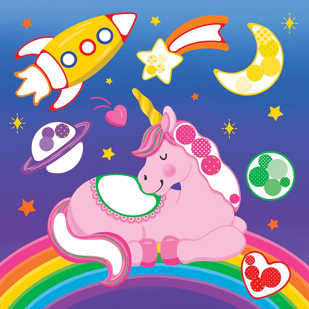 Color-By-Dots Sticker Book Unicorns, , large image number 2