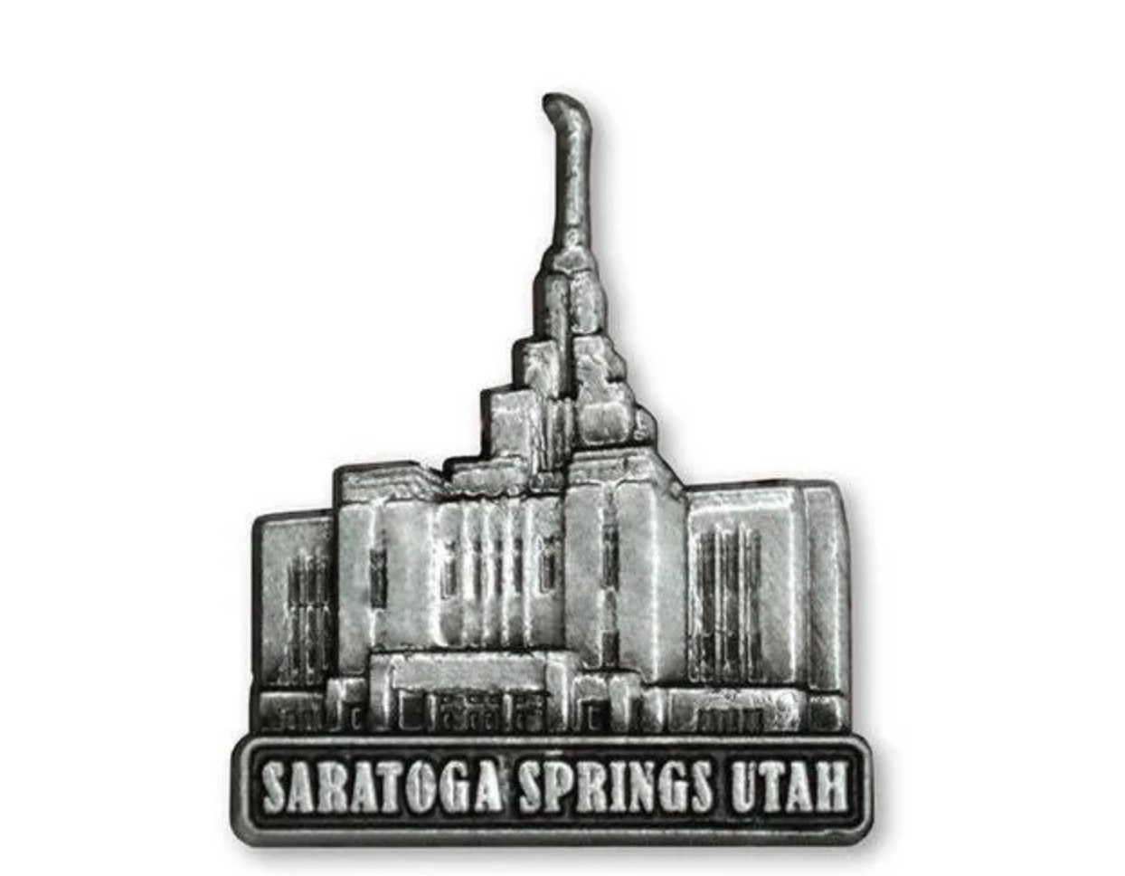 Saratoga Springs Temple Pin
