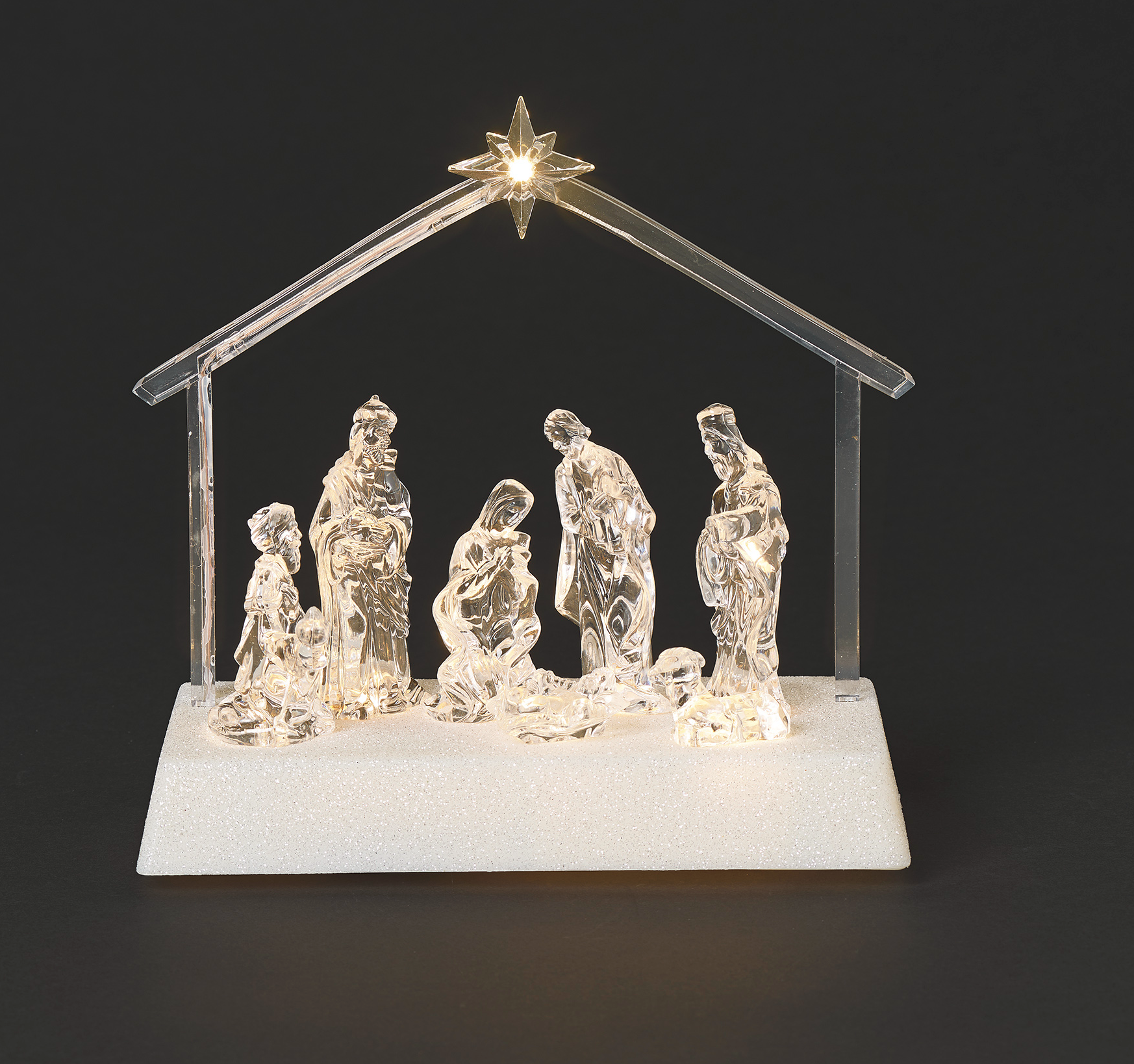 Starlight Acrylic Nativity