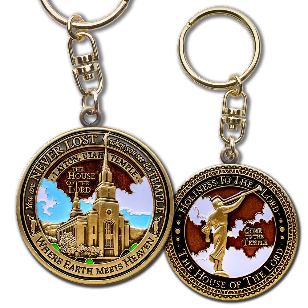Layton Temple Keyring, , large image number 3