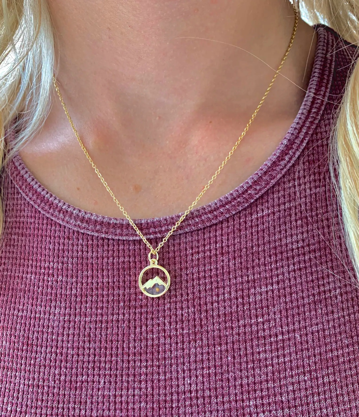 Faith Moves Mountains Mustard See Necklace, , large image number 7