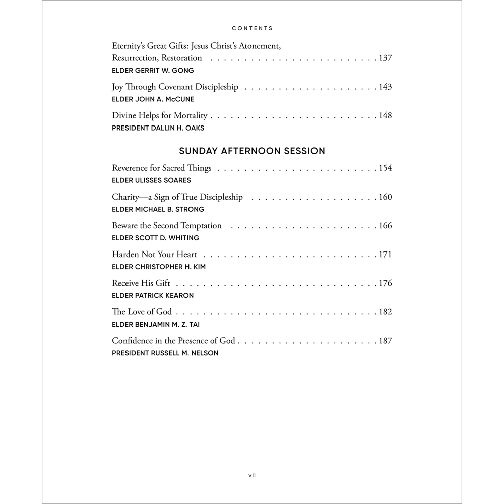 General Conference Addresses, Journal Edition, April 2025, , large image number 3
