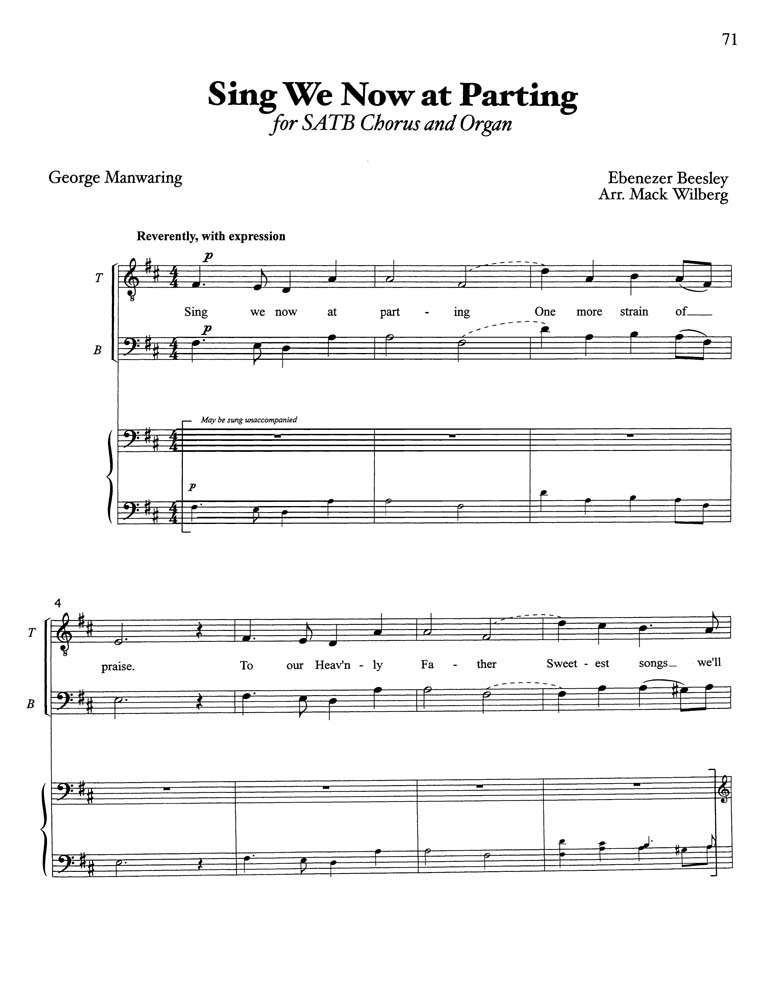 Sing We Now at Parting, , large image number 0
