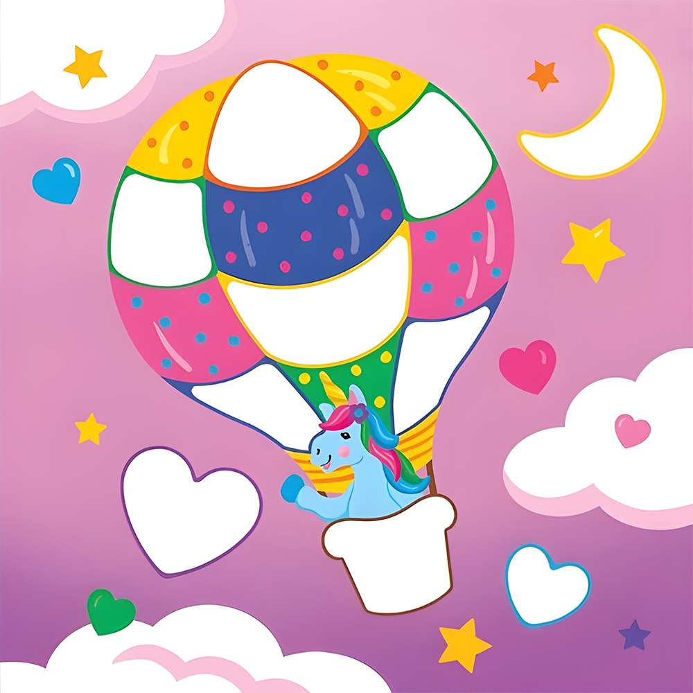 Color-By-Dots Sticker Book Unicorns, , large image number 4