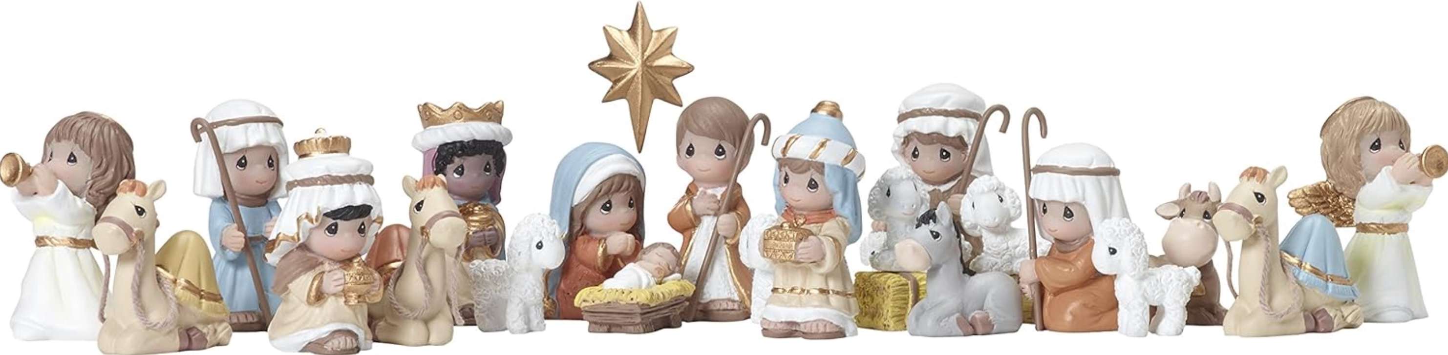 Precious Moments O, Come Let Us Adore Him Nativity Advent Calendar, , large image number 2
