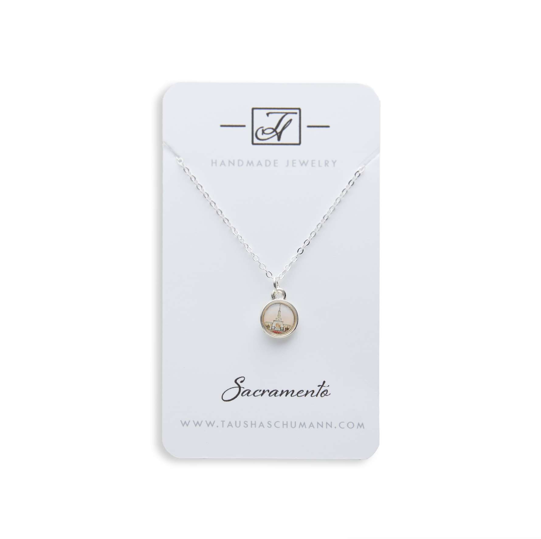 Sacramento California Temple Necklace