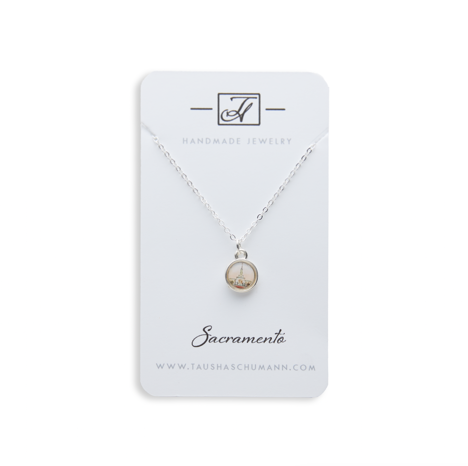 Sacramento California Temple Necklace