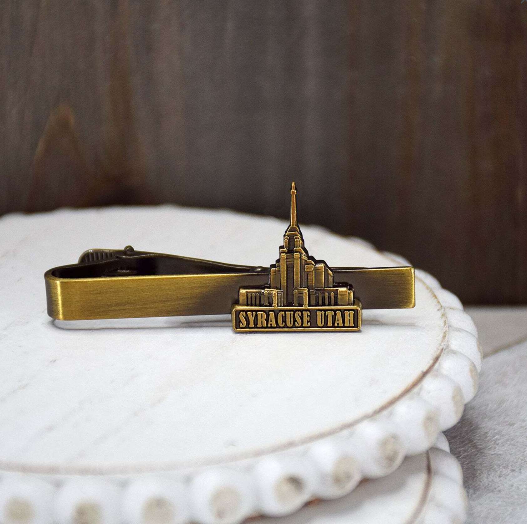 Syracuse Utah Temple Tie Bar, , large image number 2