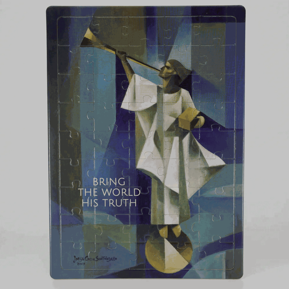 Puzzle 45 piece Bring the World His Truth, , large