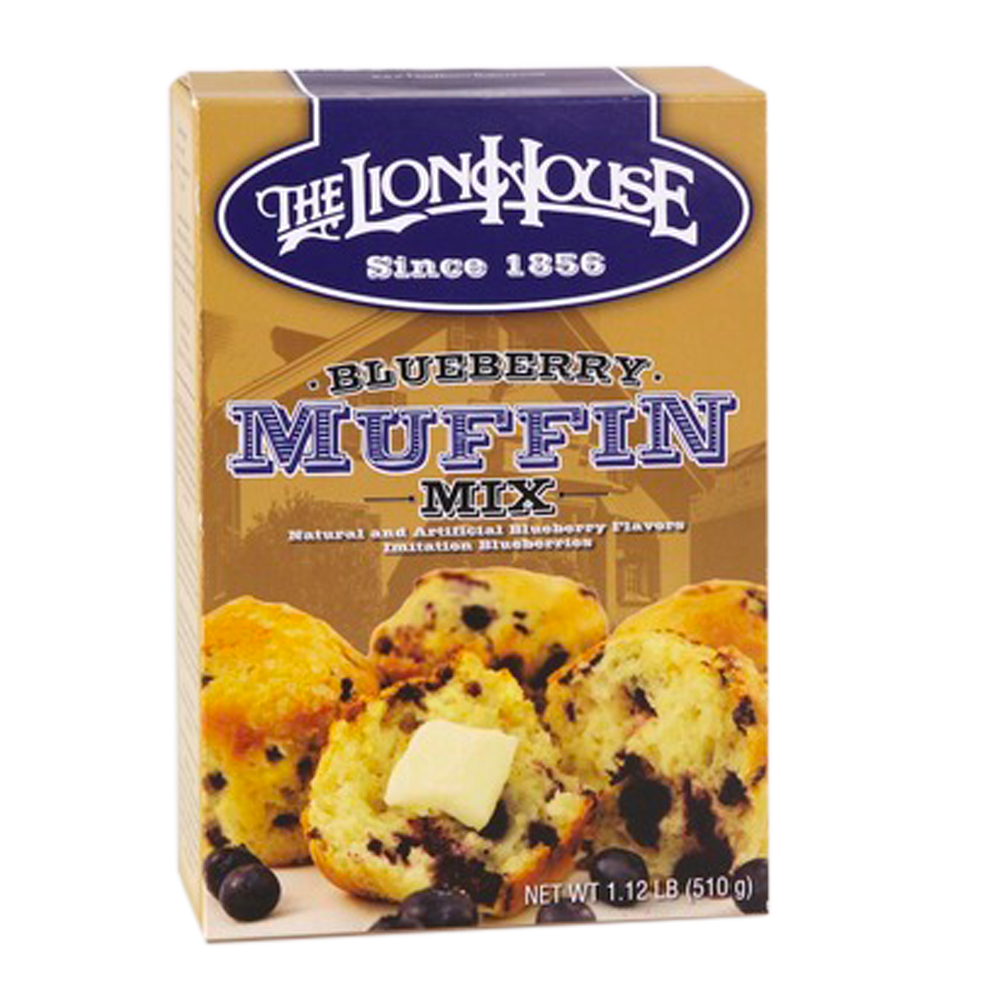 Lion House Blueberry Muffin Mix, , large image number 0
