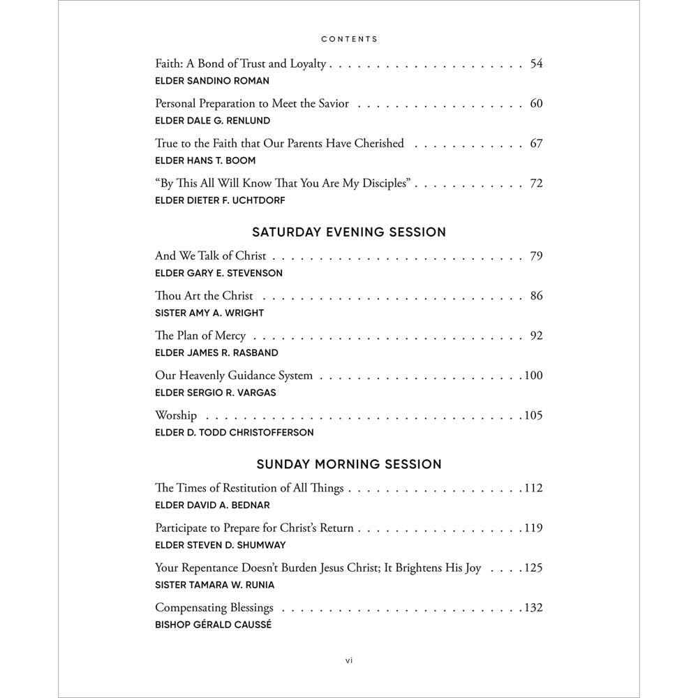 General Conference Addresses, Journal Edition, April 2025, , large image number 2