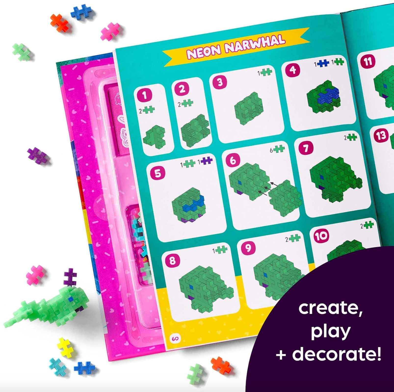 Neon Super Cute Puzzle and Play, , large