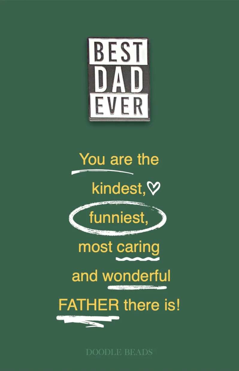 Best Dad Ever Pin