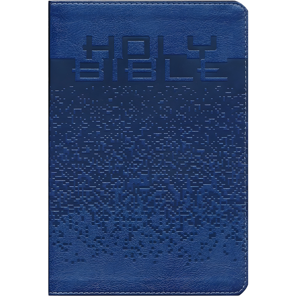 NIrV, Bible for Kids, Leathersoft, Large Print, Blue