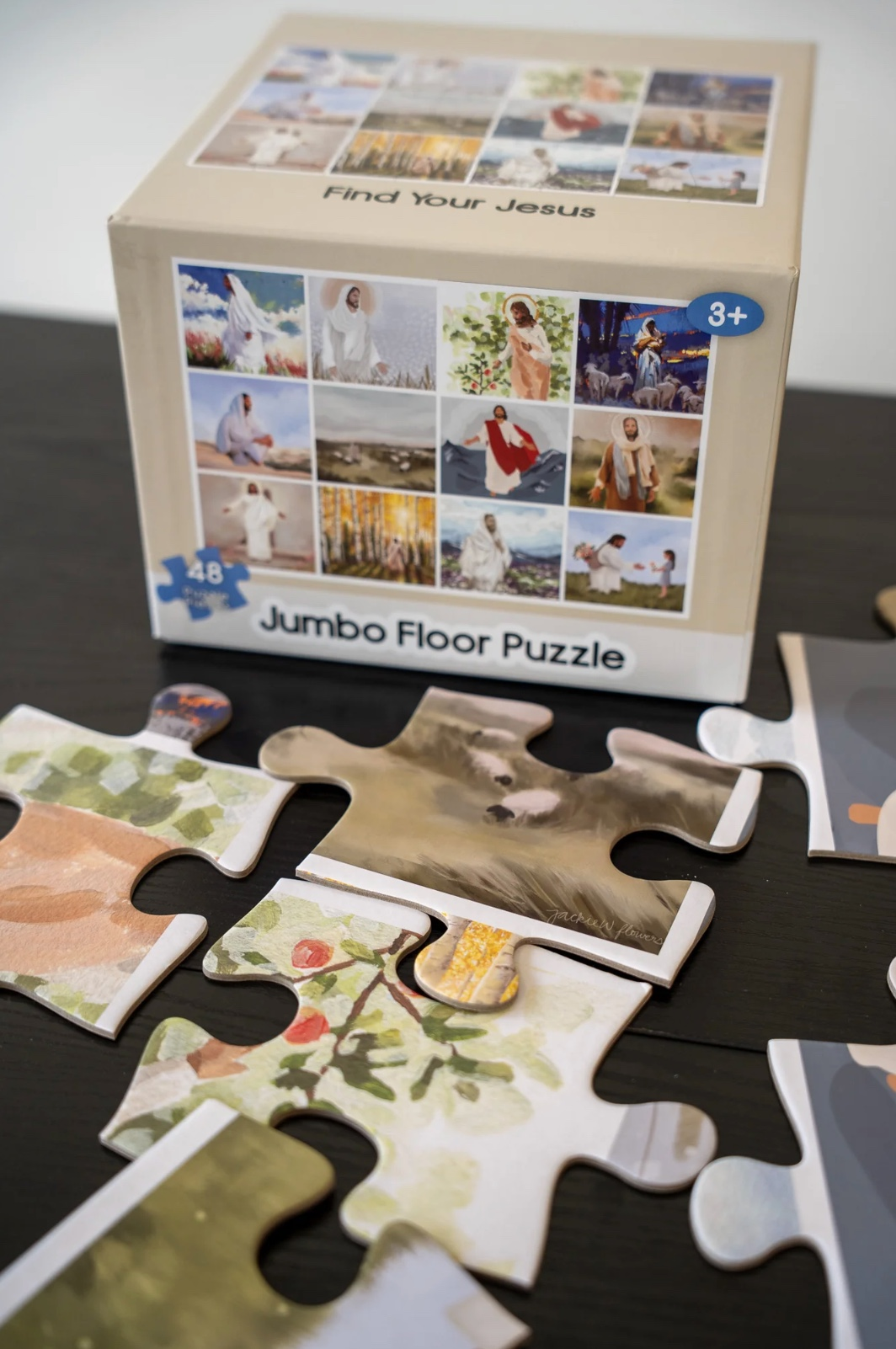 Find Your Jesus 48 Piece Floor Puzzle , , large image number 0