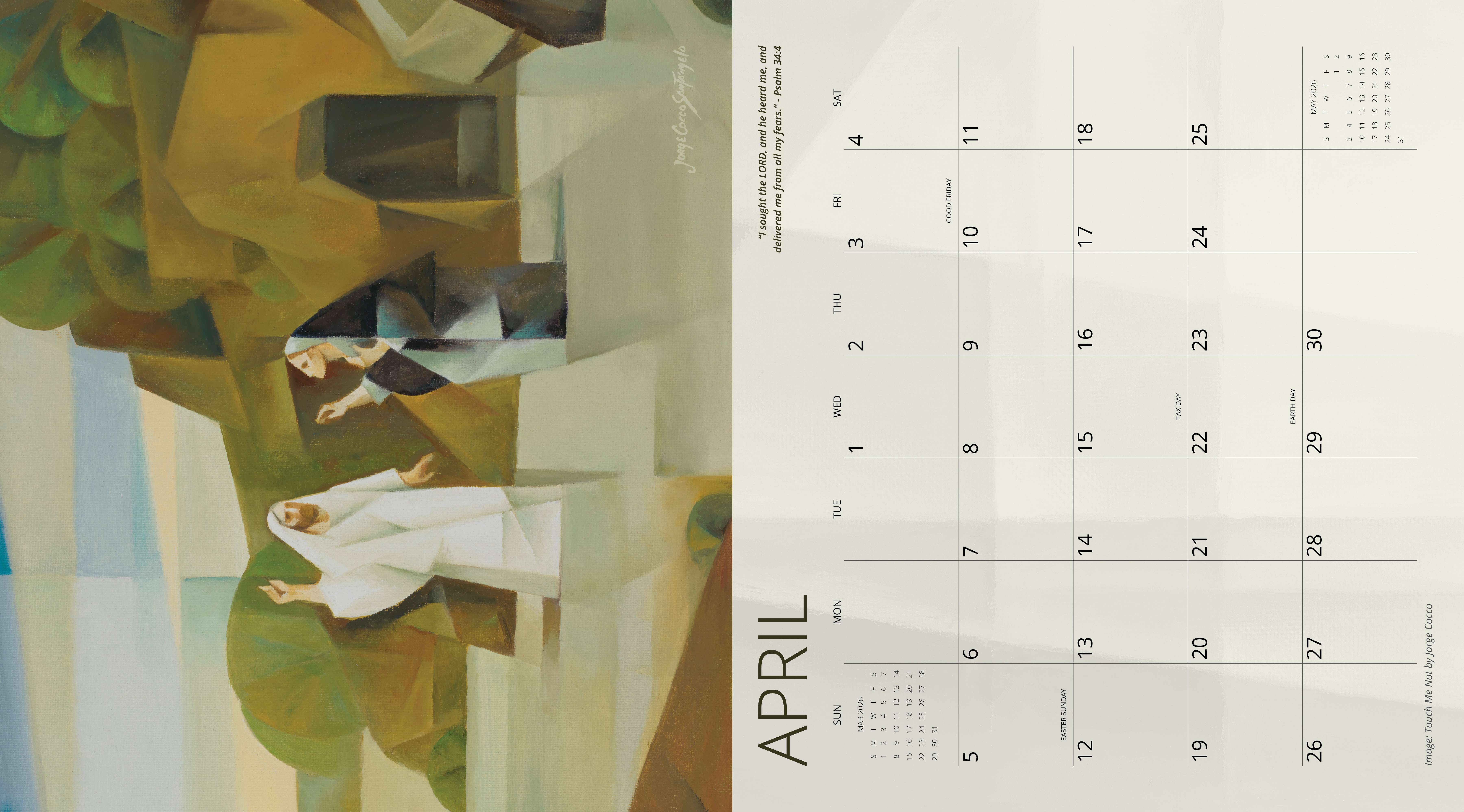 2026 Walk with Him Calendar, , large image number 3