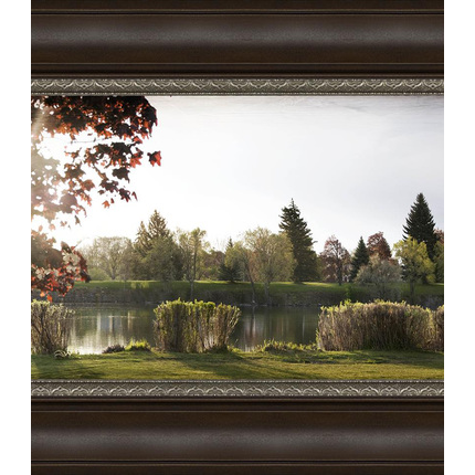 Idaho Falls Temple, The Daydawn is Breaking (18x47 Framed Art), , large image number 2