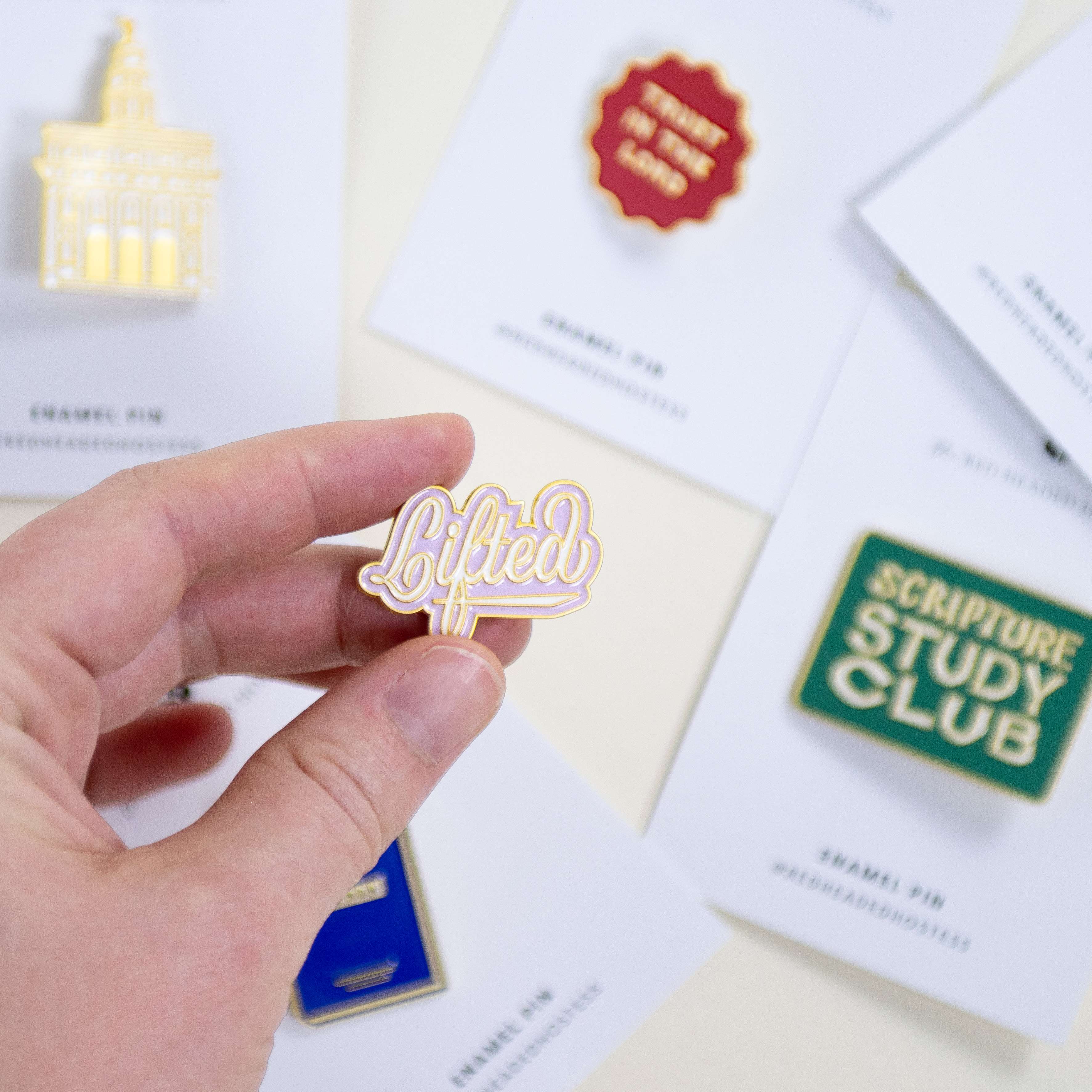 Trust in the Lord Enamel Pin, , large image number 2