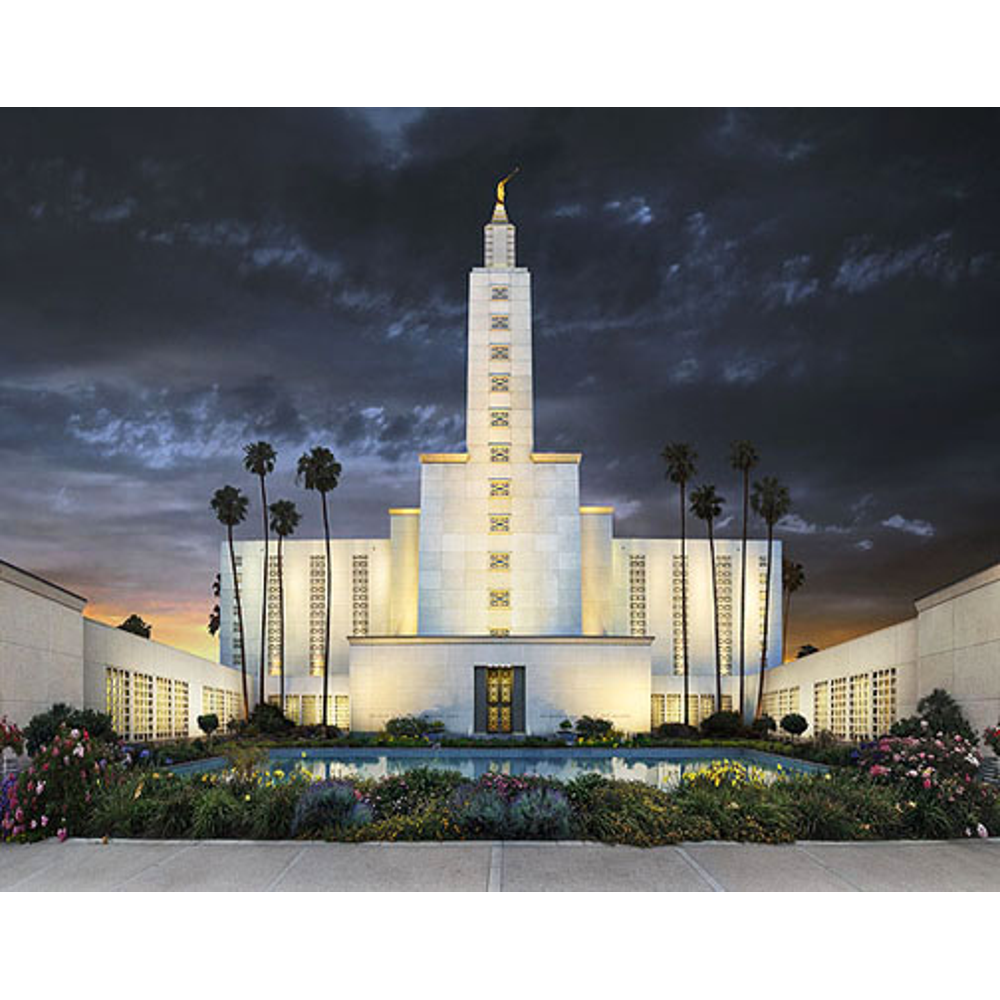 Los Angeles Temple: A More Excellent Hope (3x4 Print),  Los Angeles Temple: A More Excellent Hope (3x4 Print)
