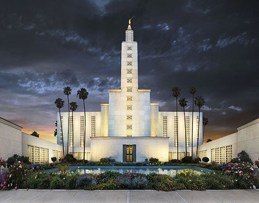Los Angeles Temple: A More Excellent Hope (3x4 Print)
