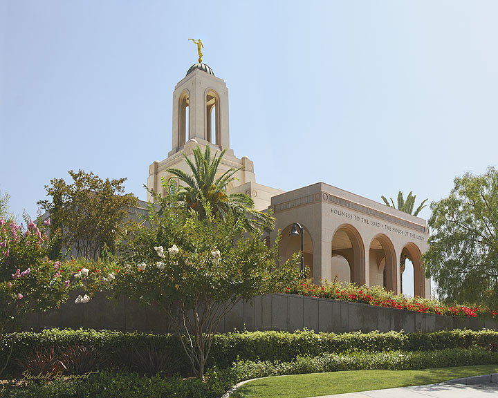 Newport Beach Temple: Joyful Returning - 3x4 Print