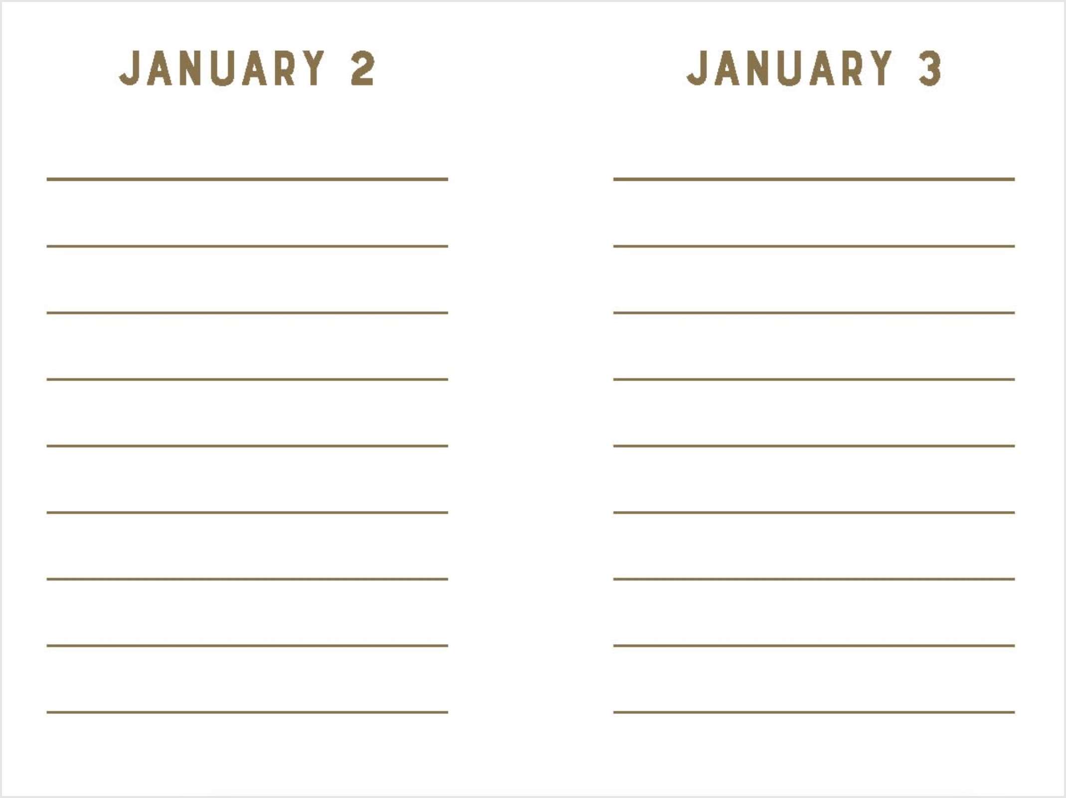 Stripes One Line a Day Mini Journal, , large image number 5