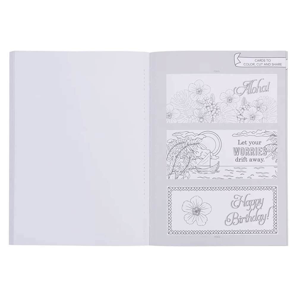 Footprints in the Sand Coloring Book 7